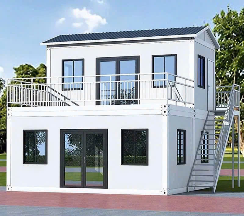 Nhà Lắp Ghép 51m² Tại Long An – Giải Pháp Nhà Ở Tiết Kiệm và Tiện Nghi